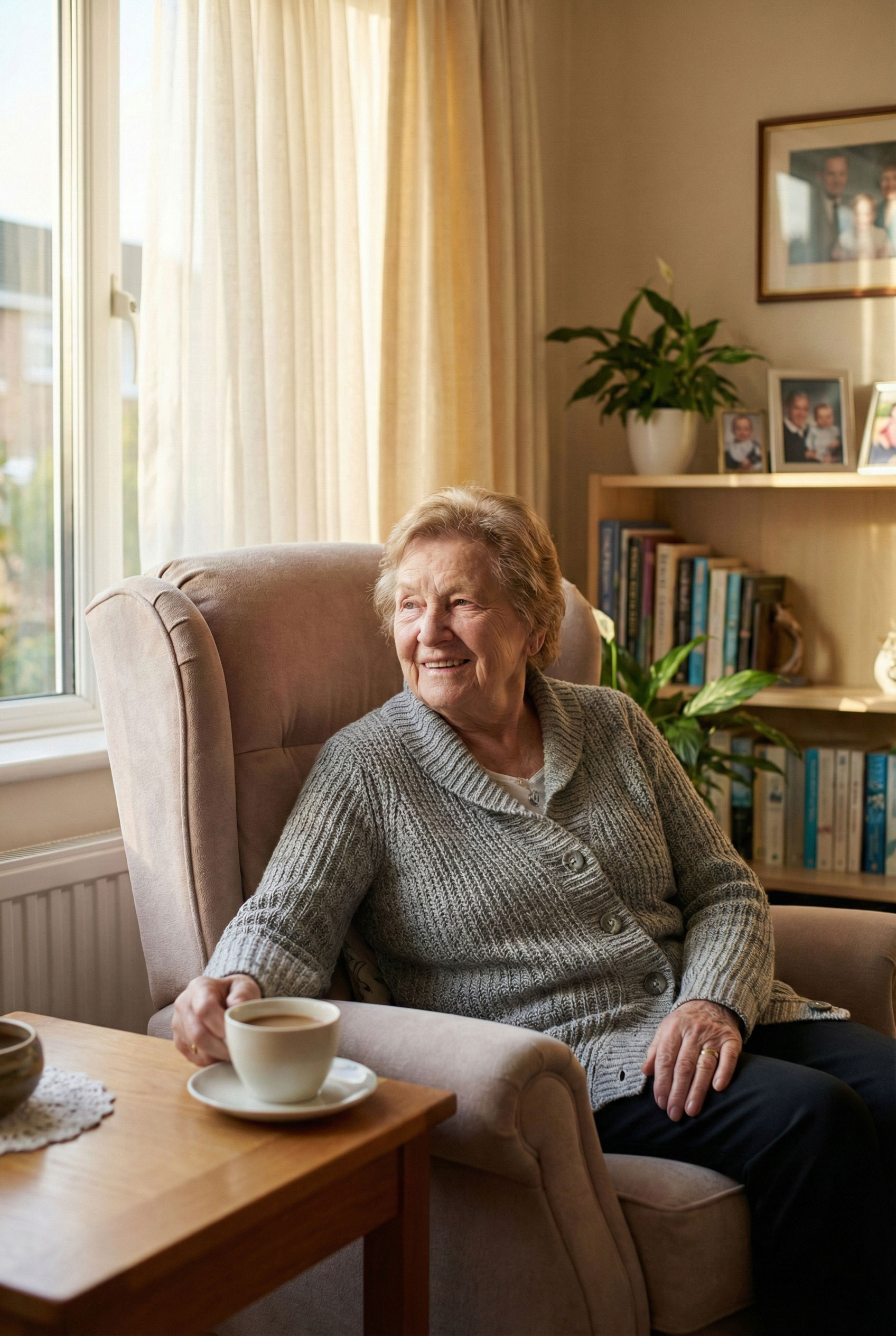 Lotus Service Team sortiert Unterlagen gemeinsam